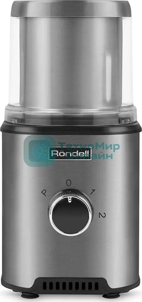 Кофемолка Rondell RDE-1150 (MC) серебро/черный