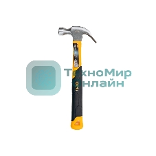 Молоток-гвоздодер Deli DL5001 250 гр Фибергласовая рукоять