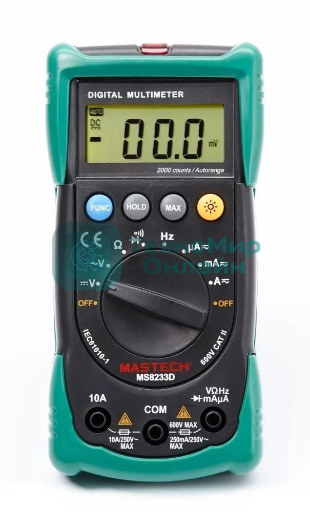 Универсальный мультиметр MASTECH MS8233D
