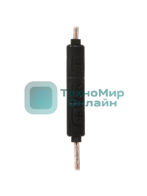 Гарнитура внутриканальные Fiio JD10 Type C 1.2м прозрачный/черный проводные крепление за ухом (80004221)