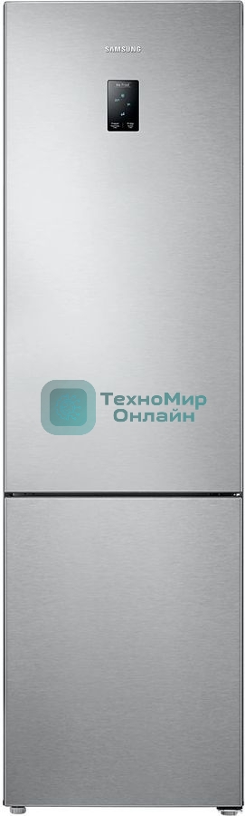 Холодильник Samsung RB37A5200SA серебристый двухкамерный 269/98л морозилка снизу, No Frost
