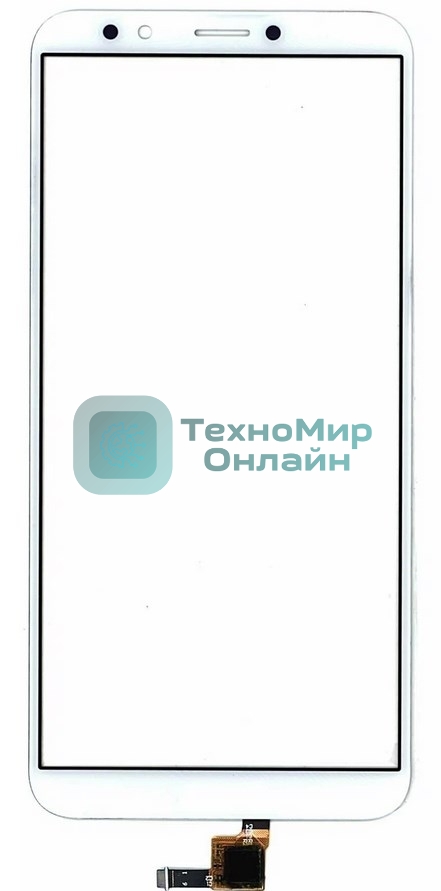 Сенсорное стекло (тачскрин) для Huawei Honor 7C pro, белое