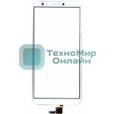 Сенсорное стекло (тачскрин) для Huawei Honor 7C pro, белое