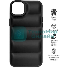 Чехол (клип-кейс) DF iJacket-02, для Apple iPhone 14 Plus, черный df ijacket-02 (black)