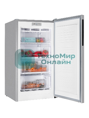 Морозилка Nordfrost DF 261 SAP, серебристый, 139л, 3 ящика