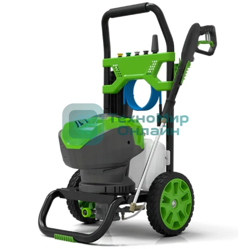 Мойка высокого давления электрическая GreenWorks GDPW-Semi-P15 180 bar (5106007)