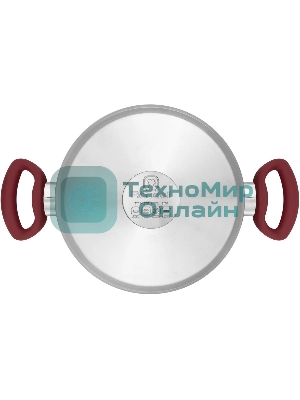 Кастрюля Rondell Heidi RDS-1114, 4.8л, с крышкой, 24см, сталь