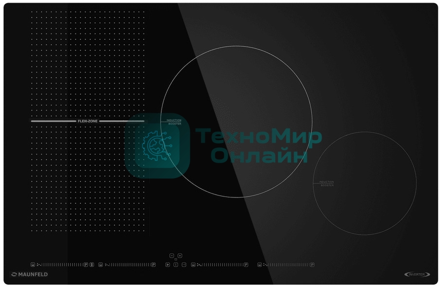 Индукционная варочная панель Maunfeld CVI804SFBK Inverter черный