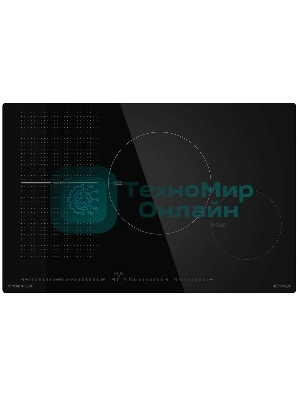 Индукционная варочная панель Maunfeld CVI804SFBK Inverter черный