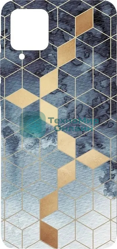 Чехол (клип-кейс) Gresso Meridian, для Samsung Galaxy A12, синий gr17aaae8939