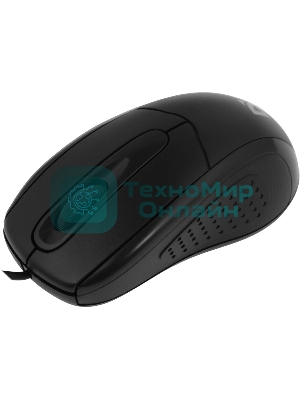 Мышь проводная Defender Standard MB-580 черный, 1000 dpi, USB, кнопки - 3