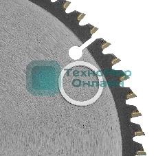 Пильный диск по алюминию Denzel ф165 х 20 мм, 60 зубьев