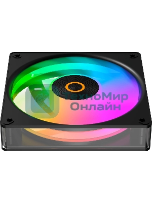 Вентилятор для корпуса Ocypus Gaммa F12 Elite BK ARGB 3 IN 1, 120x120x25мм, 4-PIN PWM, 600-1800 RPM, 26 DBA MAX, HYDRO BEARING