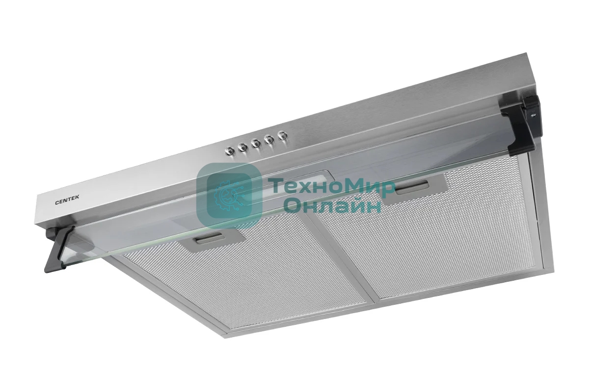 Вытяжка подвесная Centek СТ-1800-60 SS серебристый, 60 см, 350 куб. м/ч, 90 дБ