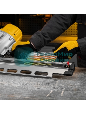 Гвозди Denzel для пнев. нейлера (оцинк.) длина - 90 мм, диам. - 3,05 мм, 2000 шт.