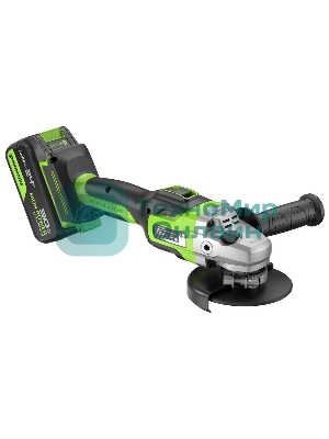 Углошлифовальная машина Greenworks GD24AG 10500об/мин рез.шпин.:M14 d=125мм (3200207CUG)