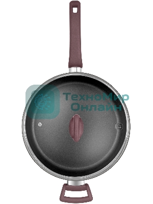 Сотейник Rondell Fest RDA-1526 d=28 см, (с крышкой) черный