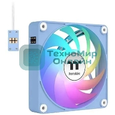 Вентилятор для корпуса Thermaltake CT140 EX Sync Hydrangea ARGb 140х140x25 синий (упаковка 3шт) CL-F197-PL14BU-A