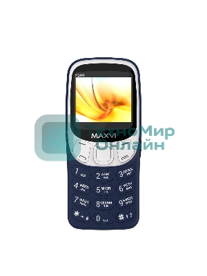 Мобильный телефон Maxvi K200 синий