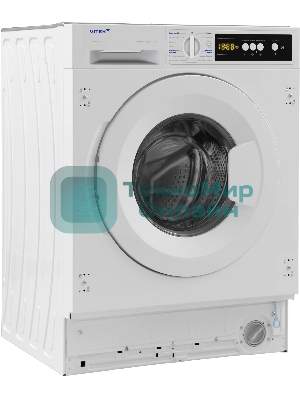 Встраиваемая стиральная машина Vitek VT-WMA701 класс:A+++ загрузка до 7кг отжим:1200об/мин белый