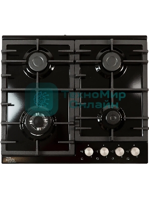 Газовая варочная поверхность Oasis P-MBRT черный