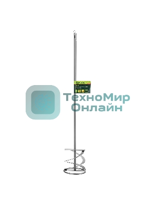Миксер Сибртех для красок и штукатурных смесей, 100х600 мм, хвостовик SDS plus