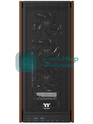 Корпус Thermaltake S370 WS, Midi-Tower, чёрный, 4 x 120 мм