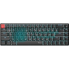 Клавиатура Acer Nitro OKR400 механическая черный USB беспроводная BT/Radio Multimedia for gamer LED (ZL.KBDEE.01A) кабель 1.5м