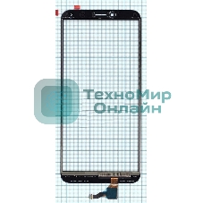 Сенсорное стекло (тачскрин) для Huawei Honor 7A Pro Y6 2018, черное