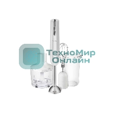 Блендер Blackton Bt HB401P белый. Мощность 900 Вт, 3 в 1: блендер, миксер, измельчитель