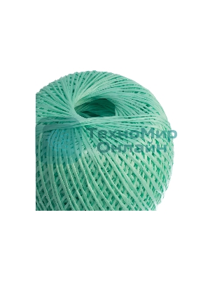 Шпагат полипропиленовый Сибртех 1200 текс, 1,7 мм, L 400 м, зеленый