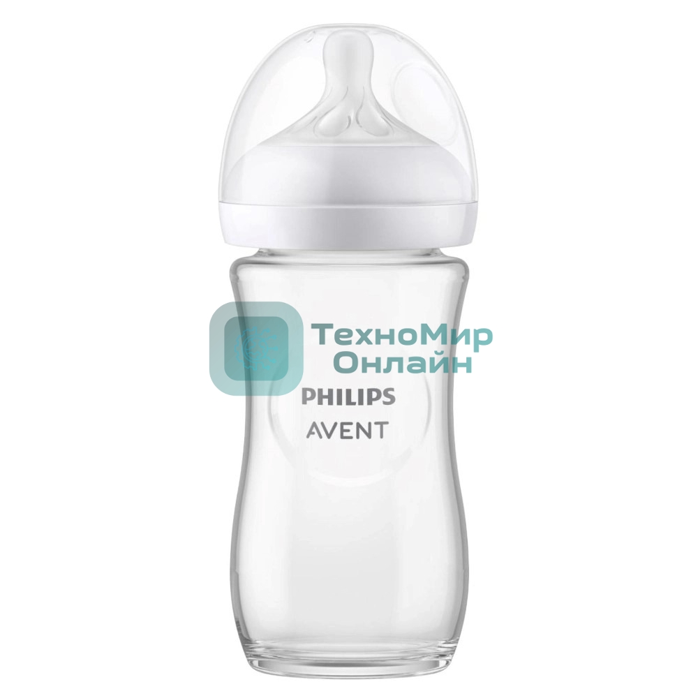 Бутылочка для кормления Philips SCY933/01 Avent NATURAL Response 250 мл, 1 шт, стекло