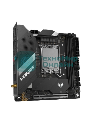 Материнская плата Maxsun iCraft Z790ITX WI-FI, LGA1700, Intel Z790, 2xDDR5, 4xSATA, 2xM.2, 1xPCIe 5.0 x16, 1xDP, 1xHDMI, 1x2.5Gb LAN, Wi-Fi 6E, Bluetooth 5.3, 1xUSB-C 20Gbps, 4xUSB-A 5Gbps, 4xUSB-A 2.0, 2x3.5 мм, 5.1, mini-ITX