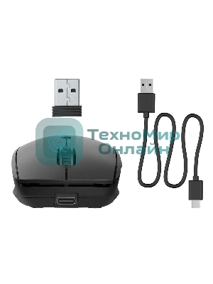 Мышь беспроводная Jlab Go Charge Mouse c функцией подзарядки, Link USB- A