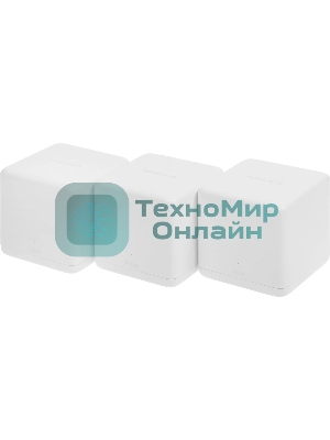 Бесшовный Mesh роутер Mercusys Halo H60X (3-pack) AX1500 Wi-Fi 6 система
