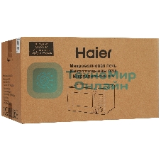 Микроволновая печь Haier HMB-DM208SA серебристый/черный, 20 л, 800 Вт, переключатели - кнопки, поворотный механизм