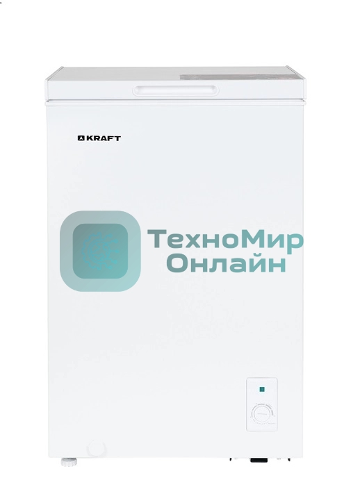 Морозильный ларь Kraft BD(W)-100RX белый, 100л