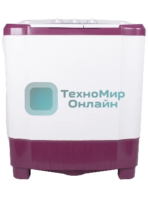 Стиральная машина EVGO WS-50PET белый/красный загр. вертикальная макс.:5 кг 1350 об/мин класс: А+