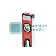 Уровень алюминиевый Matrix, фрезерованный, 3 глазка, рукоятки, 1200 мм