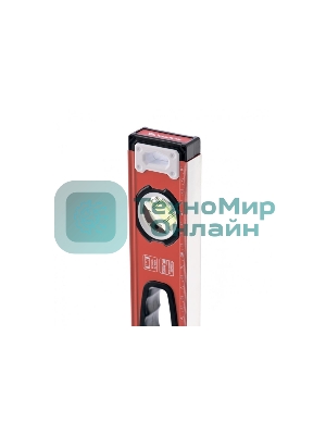 Уровень алюминиевый Matrix, фрезерованный, 3 глазка, рукоятки, 1200 мм