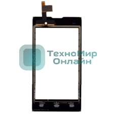 Сенсорное стекло (тачскрин) для Fly IQ4418 ERA Style 4, черное