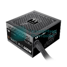 Блок питания Thermaltake Smart BM3 (PS-SPD-0650MNFABE-3), 650Вт, 80 PLUS Bronze, 120мм, модульный, черный