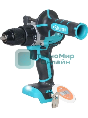 Дрель-шуруповерт Sturm CD1880, 18 В, 0 Ач, 80 Нм, бесщеточный