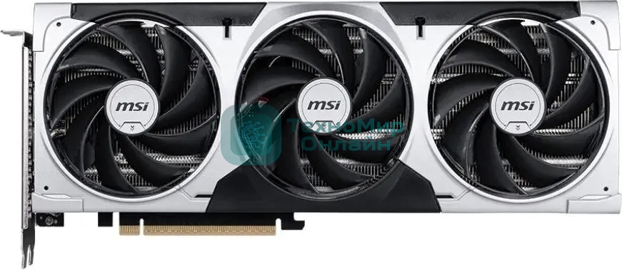 Видеокарта MSI RTX 5060 8G VENTUS 3X OC, NVIDIA RTX 5060, 8Gb, GDDR7, 128 bit, PCI-E 5.0, HDMIx1, DPx3, HDCP, 2550 MHz