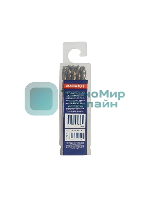 Сверло по металлу (4.0х75/43 мм; 10 шт.) EDGE by PATRIOT815010029