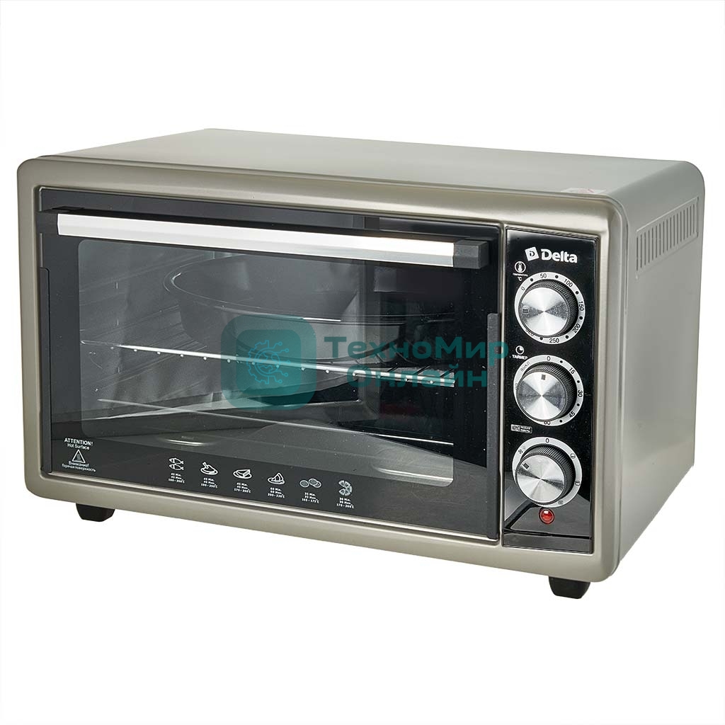 Мини-печь DELTA D-533 серая