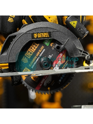 Пильный диск по алюминию Denzel ф165 х 20 мм, 60 зубьев