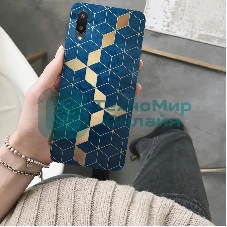 Чехол (клип-кейс) Gresso для Samsung Galaxy A02 Meridian синий (GR17AAAE8920)