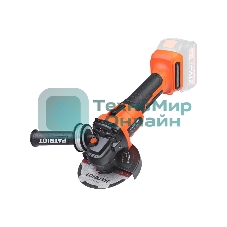 Машина углошлифовальная аккумуляторная PATRIOT AG 125L UES, диска 125мм, 7500 об/мин, виброзащитная дополнительная рукоятка,