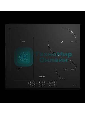 Индукционная варочная панель Hotpoint HB 1560B BF, независимая, черный